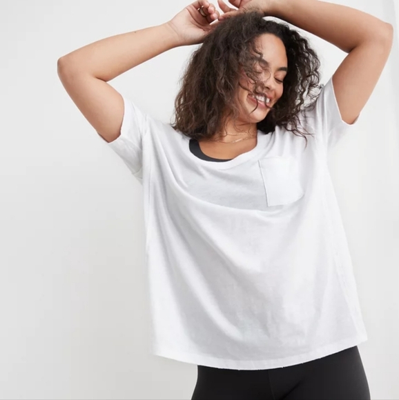 NWT Aerie Voop Oversized Boyfriend T-Shirt - Picture 1 of 2